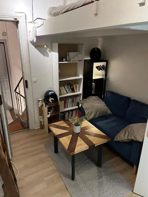 Studio Charmant Sur Cours Párizs